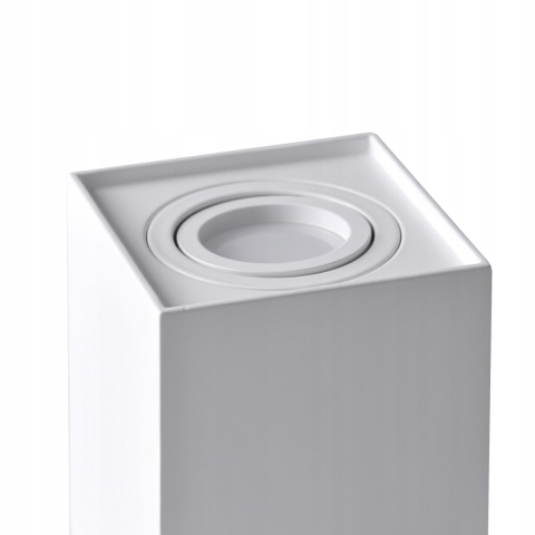 Oprawa natynkowa Hadar Q1 1xGU10 kwadrat biała