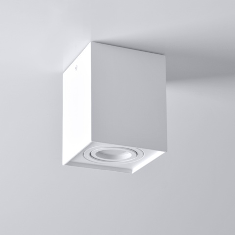 Oprawa natynkowa Hadar Q1 1xGU10 kwadrat biała