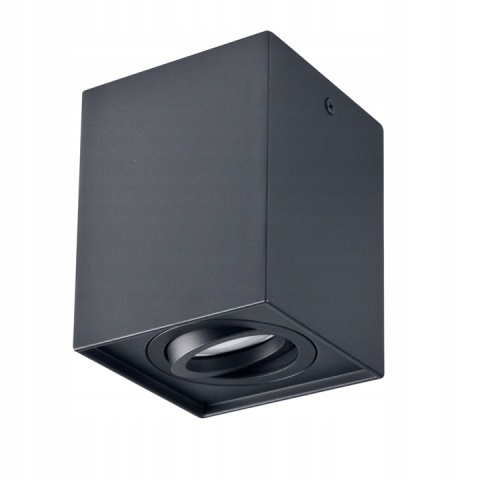 Oprawa natynkowa Hadar Q1 1xGU10 kwadrat czarna