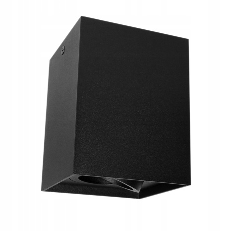 Oprawa natynkowa Hadar Q1 1xGU10 kwadrat czarna