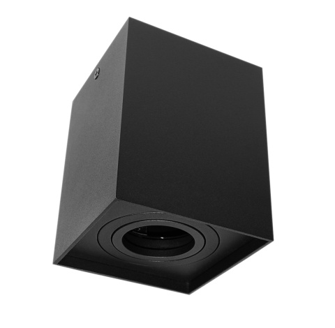 Oprawa natynkowa Hadar Q1 1xGU10 kwadrat czarna