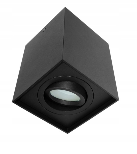 Oprawa natynkowa Hadar Q1 1xGU10 kwadrat czarna