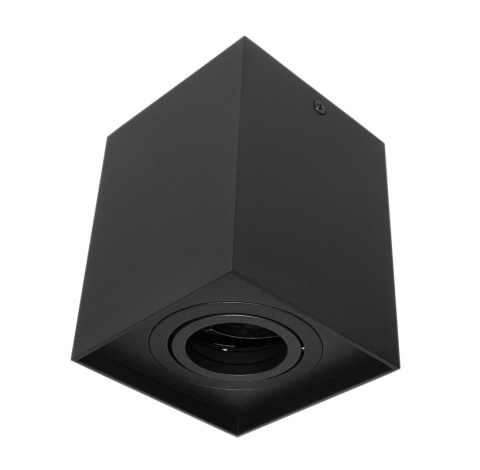 Oprawa natynkowa Hadar Q1 1xGU10 kwadrat czarna
