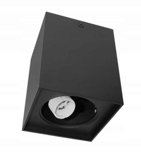 Oprawa natynkowa Hadar Q1 1xGU10 kwadrat czarna