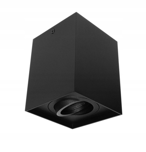 Oprawa natynkowa Hadar Q1 1xGU10 kwadrat czarna
