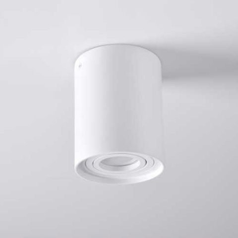 Oprawa natynkowa Hadar R1 1xGU10 okrągła biała