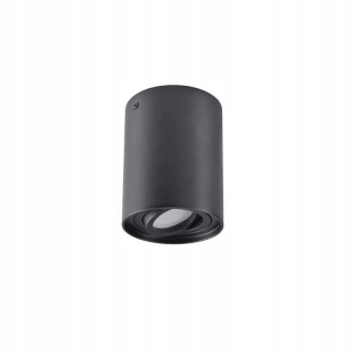 Oprawa natynkowa Hadar R1 1xGU10 okrągła czarna