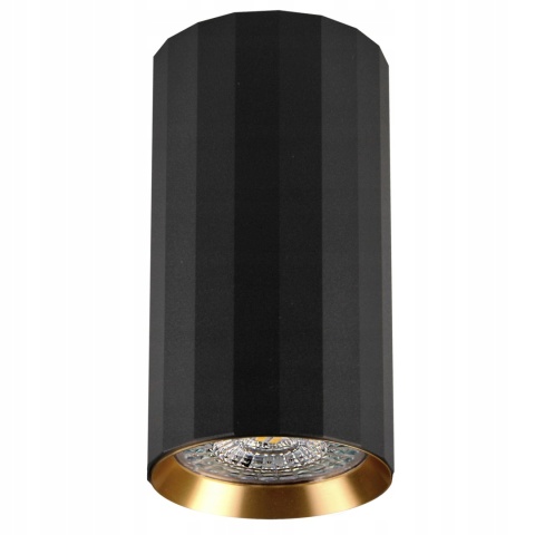 Oprawa natynkowa NICEA GU10 czarno-złota