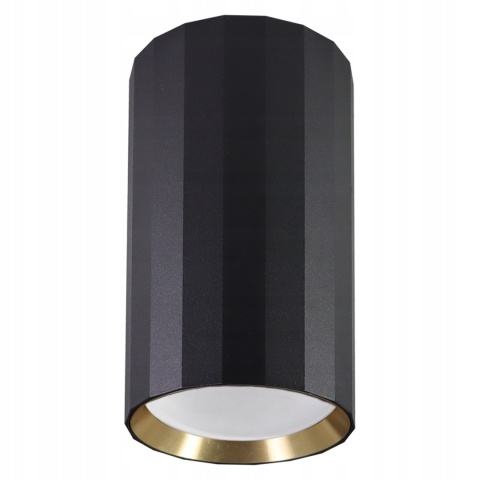 Oprawa natynkowa NICEA GU10 czarno-złota