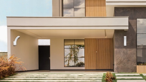 Oprawa ogrodowa FRENIT LED 20W, z PIR.2300lm, IP65, 4000K, funkcja przyciemnienia, biała