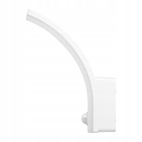 Oprawa ogrodowa FRENIT LED 20W, z PIR.2300lm, IP65, 4000K, funkcja przyciemnienia, biała