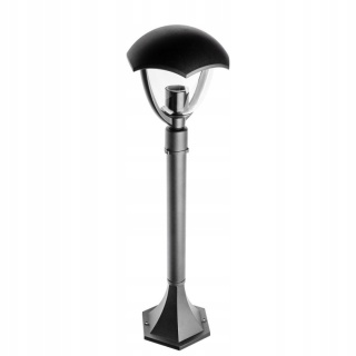 Oprawa ogrodowa GRANDE-P słupek, czarna, E27, MAX.60W, IP54, AC220-240V, 50-60Hz,