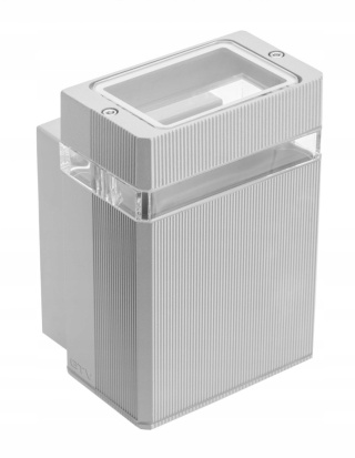 Oprawa ścienna jednokierunkowa NESSA, GU10, MAX. 50W, IP54, AC220-240V, 50/60Hz, szara