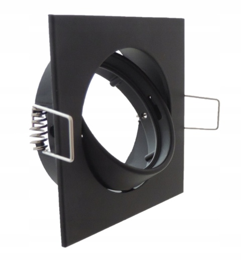 Oprawa sufit.ruchoma POLUX OPIN-IO.A90PB stal kwadratowa czarna perłowa