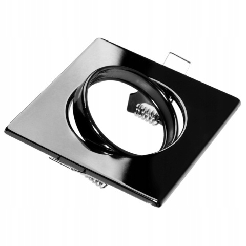 Oprawa sufit.ruchoma POLUX OPIN-IO.A90PB stal kwadratowa czarna perłowa