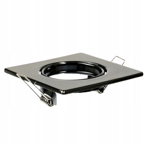 Oprawa sufit.ruchoma POLUX OPIN-IO.A90PB stal kwadratowa czarna perłowa