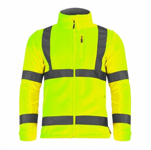 Polarowa bluza ostrzegawcza żółta LAHTI L40109, rozmiar XL
