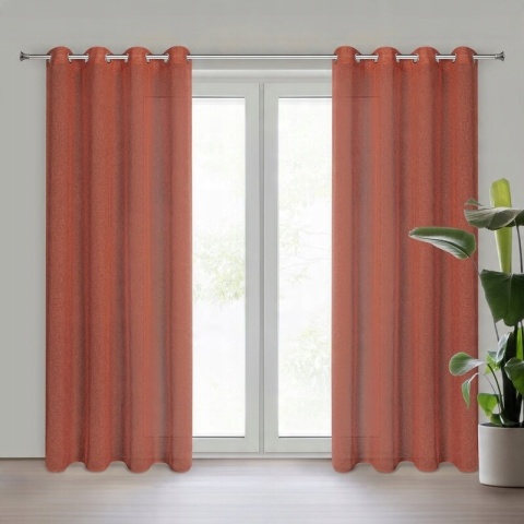 GOTOWA ZASŁONA EUROFIRANY Angelica Z PRZELOTKAMI 1 SZT. 140x250