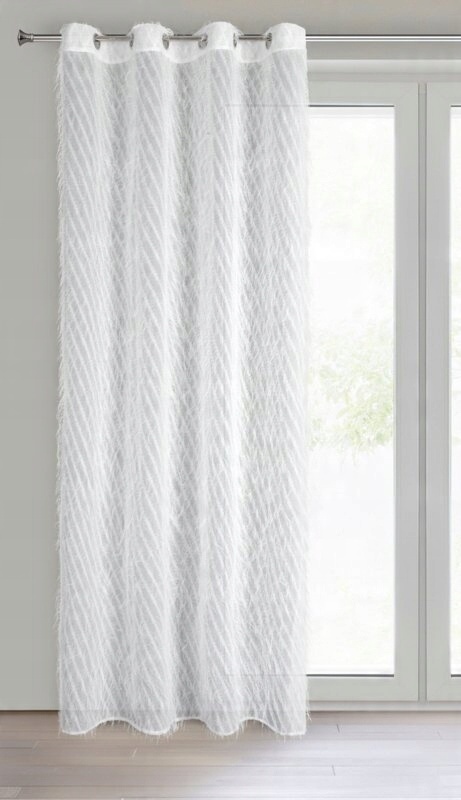 GOTOWA ZASŁONA EUROFIRANY Laurel Z PRZELOTKAMI 1 SZT. 140x250