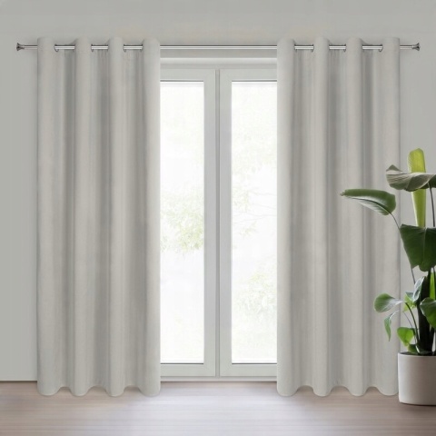GOTOWA ZASŁONA EUROFIRANY Nita Z PRZELOTKAMI 1 SZT. 140x250