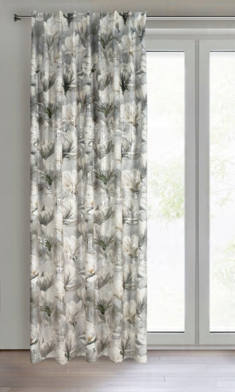 GOTOWA ZASŁONA EUROFIRANY Sandy Z TAŚMĄ 1 SZT. 140x300