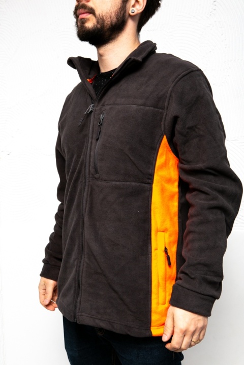 Bluza Polar z Blazonu, kolor Grafitowy