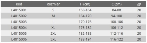 Bluza Polarowa Stretch Czarna XL Lahti