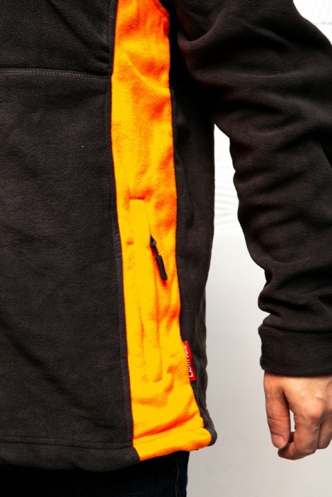 Bluza polarowa Lahti, kolor grafitowy