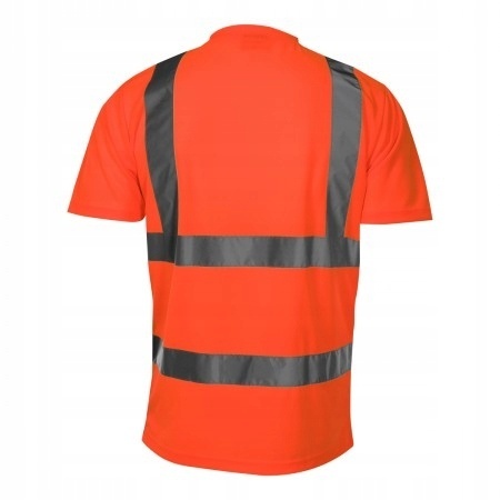 Koszulka ostrzegawcza CE, Pomarańczowa, Rozmiar L.