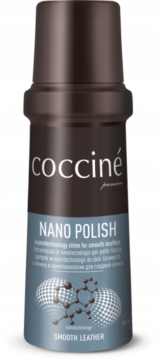 Czarna pasta do butów Coccine Nano Polish 75 ml