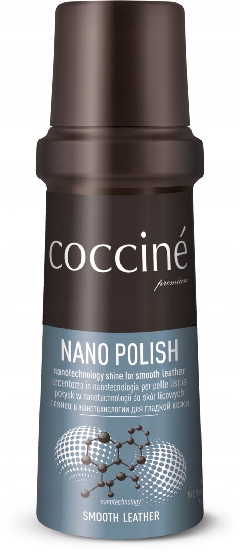 Czarna pasta do butów Coccine Nano Polish 75 ml