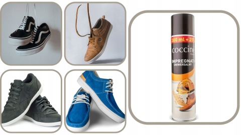 Impregnat do butów Coccine do wszystkich materiałów spray 375 ml Impregnat do butów Coccine do wszystkich materiałów spray 375 ml