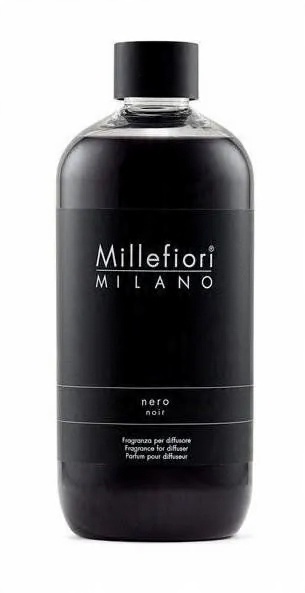 MILLEFIORI MILANO NERO uzupełniacz do pałeczek do dyfuzor 500 ml