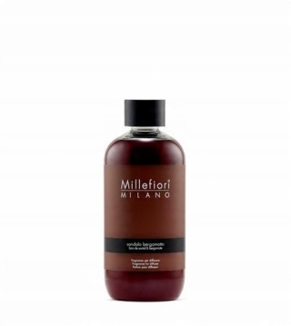 MILLEFIORI MILANO SANDALO BERGAMOTTO uzupełniacz do pałeczek dyfuzor 250 ml