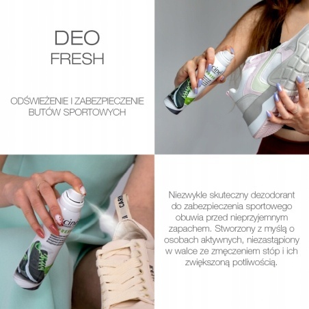 Odświeżacz do butów Coccine Sneaker Line Deo Fresh 150 ml Odświeżacz do butów Coccine Sneaker Line Deo Fresh 150 ml