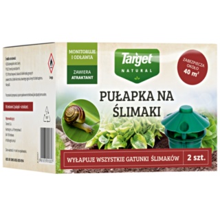PUŁAPKA NA ŚLIMAKI TARGET 250ml 20m2 2szt
