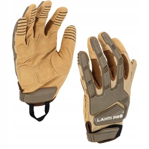 Rękawice Ochronne Warsztatowe z TPR Brąz L281511P