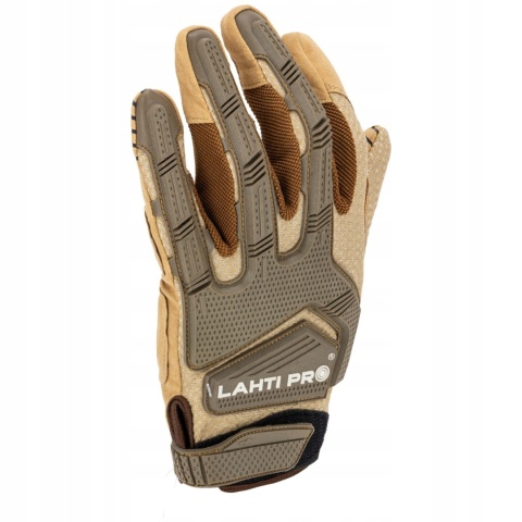 Rękawice Ochronne Warsztatowe z TPR Brąz L281511P