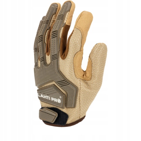 Rękawice Ochronne Warsztatowe z TPR Brąz L281511P