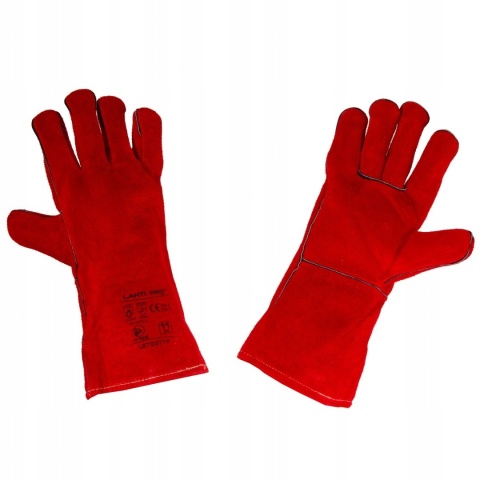 Rękawice spawalnicze ze skóry CE, model L270311P