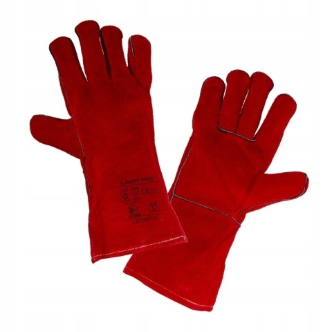 Rękawice spawalnicze ze skóry CE, model L270311P