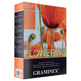 Trawa kwiatowa łąka kwiaty mieszanka traw Flowering 1kg 50m2