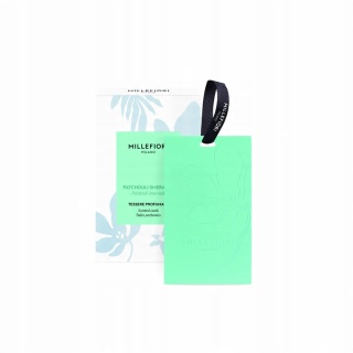 ZAWIESZKA ZAPACHOWA MILLEFIORI MILANO LAUNDRY PATCHOULI SMERALDO 3 szt.