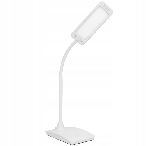 Lampa biurkowa AMET LED 6W, 3000K, f.ściem.czar / DL-8/W
