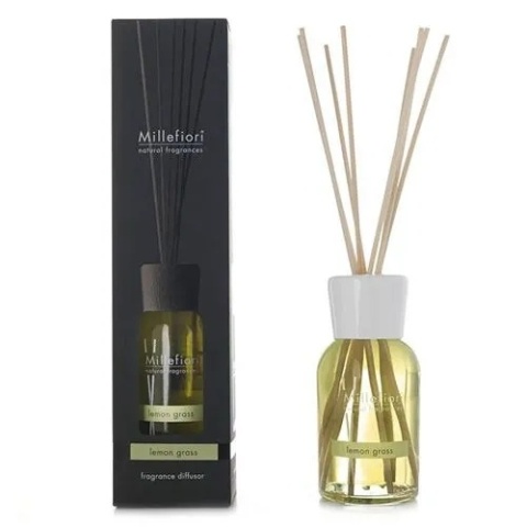 MILLEFIORI MILANO LEMON GRASS dyfuzor zapachowy i pałeczki 500 ml