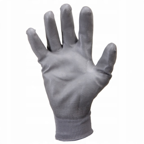 RĘKAWICE PU SZARE L230210P, 1PARA, "10", CE, LAHTI