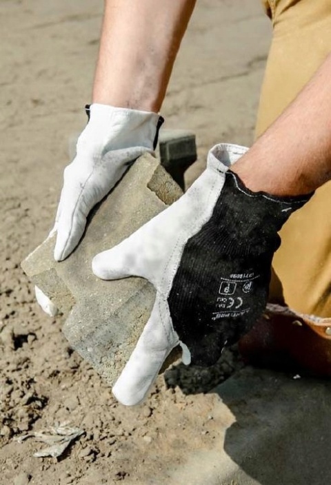 RĘKAWICE WAR. ANTYP. CZA-CZER. L281109P, KARTA, 9,CE,LAHTI