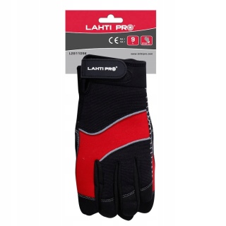 RĘKAWICE WAR. ANTYP. CZA-CZER. L281110P, KARTA,10,CE,LAHTI