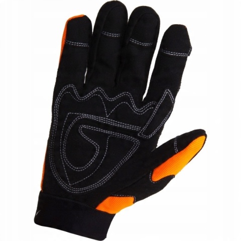 RĘKAWICE WARSZT. CZAR.-POM. L280508P, KARTA, "8", CE, LAHTI