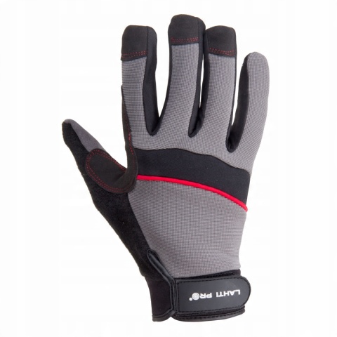 RĘKAWICE WARSZT. CZAR.-SZAR. L280908P, 8, CE, LAHTI